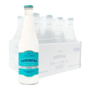 Tehuacán platino mineral 12 botellas de 355 ml