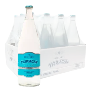 Tehuacán platino mineral 12 botellas de 710 ml