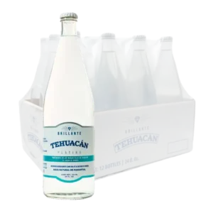 Tehuacán platino natural 12 botellas de 710 ml