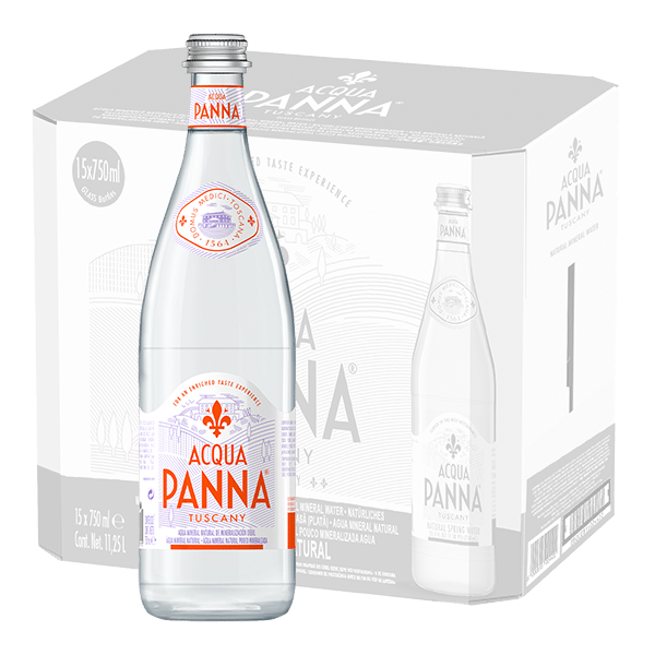 Acqua Panna 15 botellas de 750 ml