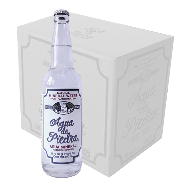 Agua de Piedra Natural 12 botellas de 650 ml