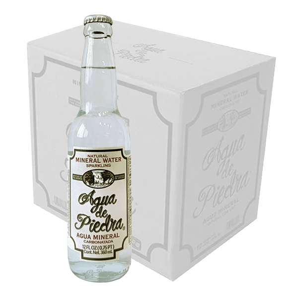 Agua de Piedra gasificada 24 botellas de 360 ml