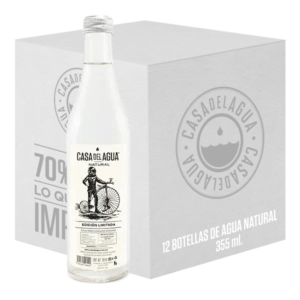 Casa del Agua natural 12 botellas de 355 ml
