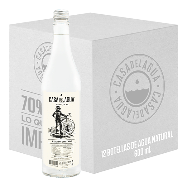 Casa del Agua natural 12 botellas de 600 ml