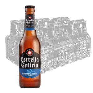 Estrella Galicia sin alcohol 24 botellas de 330 ml