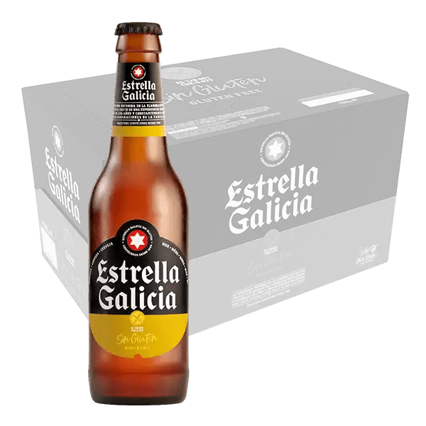 Estrella Galicia sin gluten 24 botellas de 330 ml