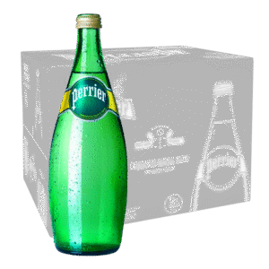 Perrier gasificada botella 12 botellas de 750 ml