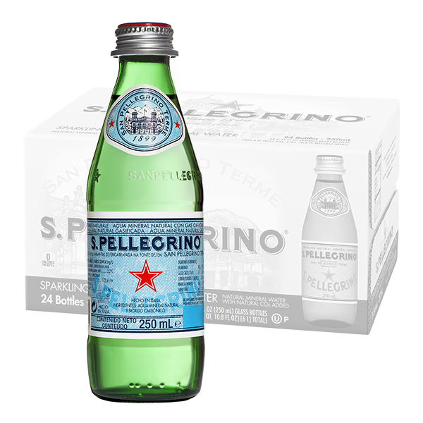 San Pellegrino gasificada botella 24 botellas de 250 ml