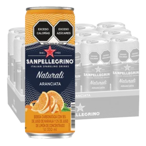 San Pellegrino gasificada saborizada lata 12 Latas de 330 ml