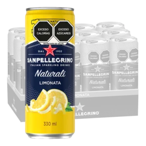 San Pellegrino gasificada saborizada lata 12 Latas de 330 ml