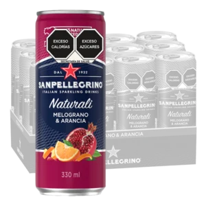 San Pellegrino gasificada saborizada lata 12 Latas de 330 ml