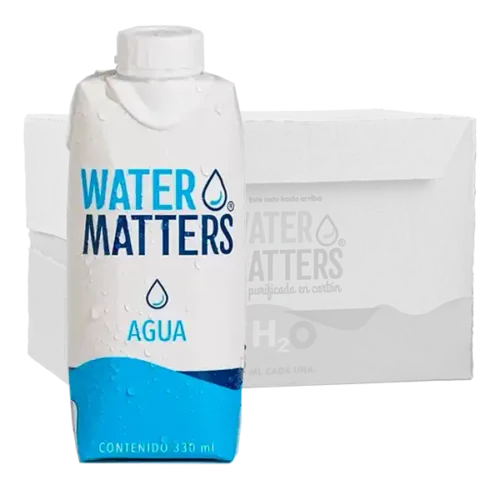 Water Matters 12 Tetra paks de 330 ml