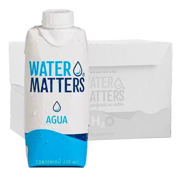 Water Matters 12 Tetra paks de 330 ml
