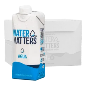 Water Matters 12 Tetra paks de 500 ml