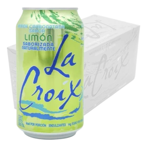 Lacroix agua natural saborizada 24 Latas de 355 ml