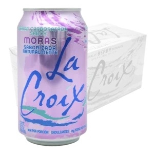 Lacroix agua natural saborizada 24 Latas de 355 ml