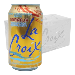 Lacroix agua natural saborizada 24 Latas de 355 ml