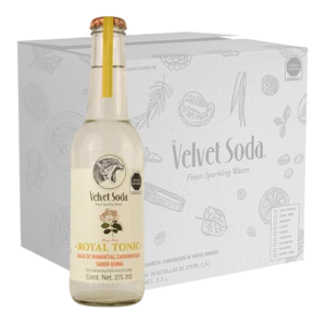 Velvet soda tonic 24 botellas de 275 ml