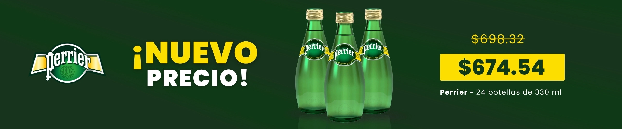 Nuevo precio perrier