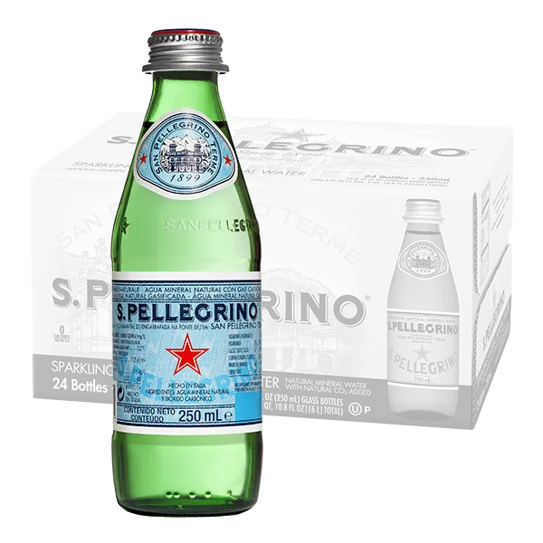 San Pellegrino gasificada botella 24 botellas de 250 ml