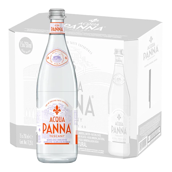 Acqua Panna 15 botellas de 750 ml