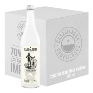 Casa del Agua natural 12 botellas de 600 ml