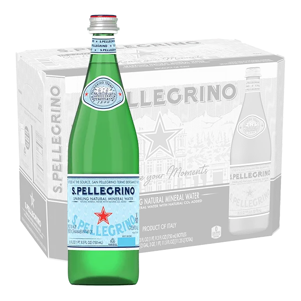 San Pellegrino gasificada botella 15 botellas de 750 ml