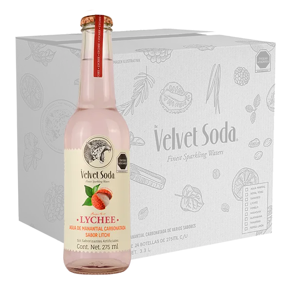 Velvet soda 12 botellas de 275 ml